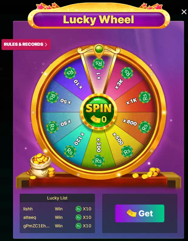 Lucky Wheel K1Game